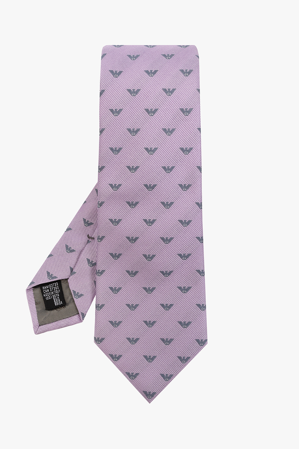 Purple Silk tie Emporio Armani Vitkac Germany